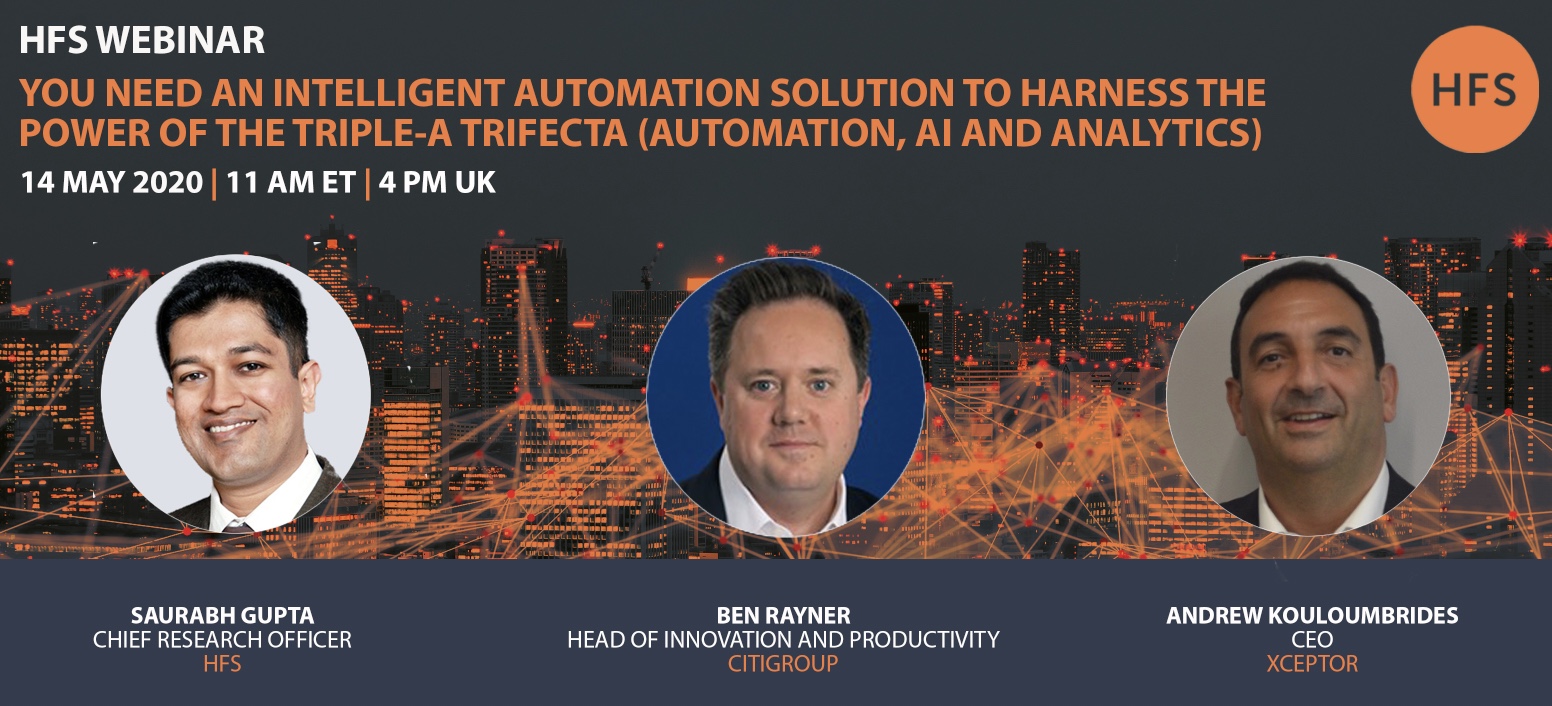 HFS Webinar – You Need an Intelligent Automation Solution to Harness ...