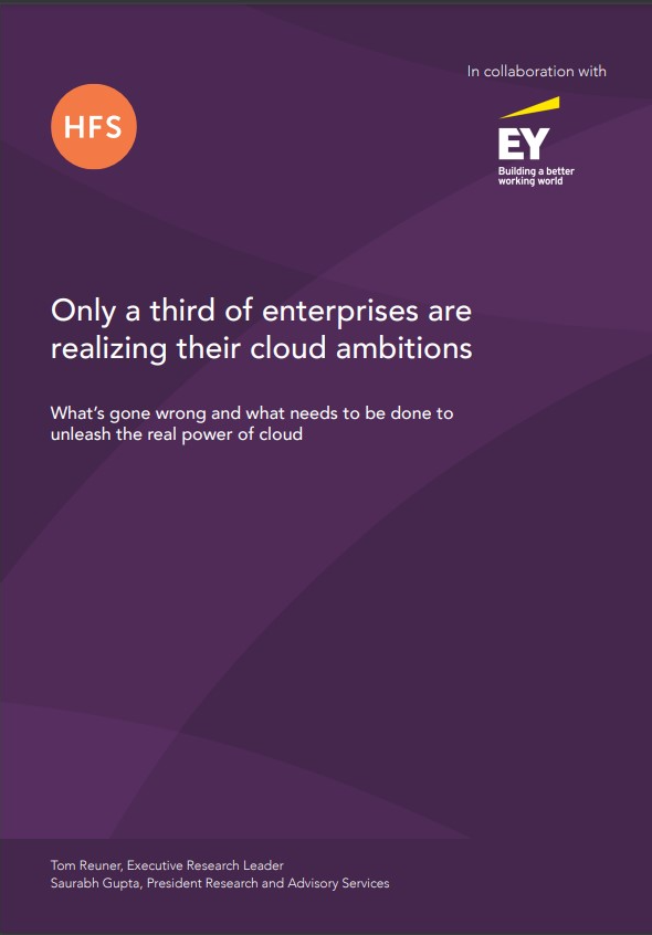 Only a third of enterprises are realizing their cloud ambitions HFS Research
