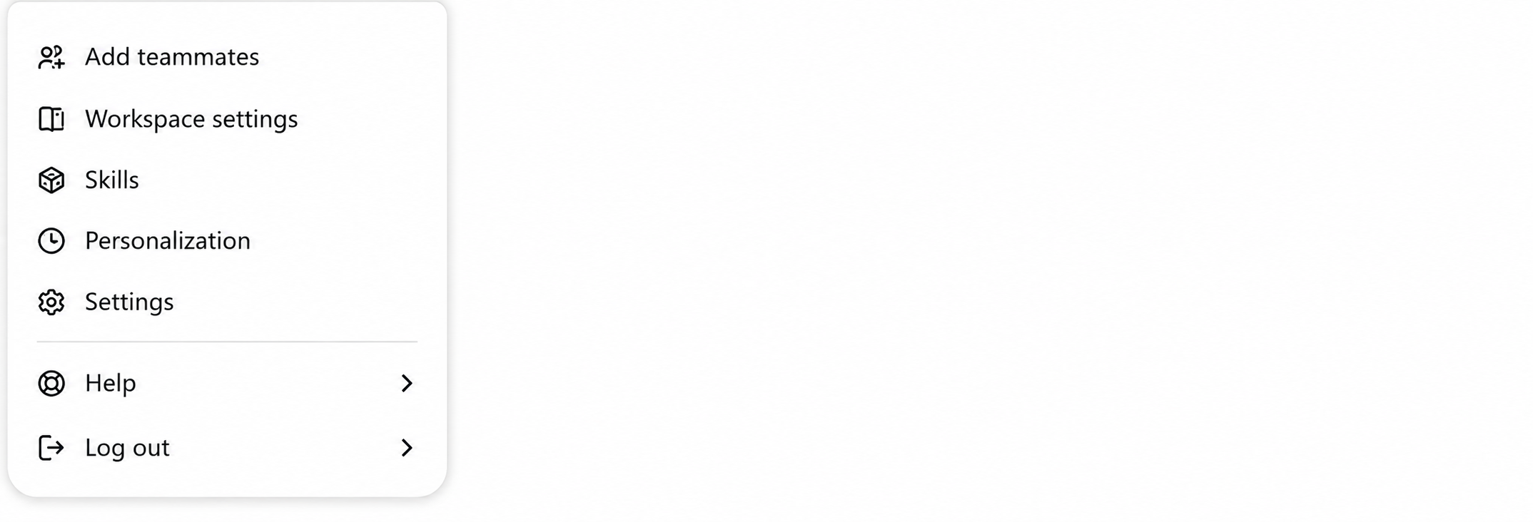 ChatGPT settings panel with Apps tab selected